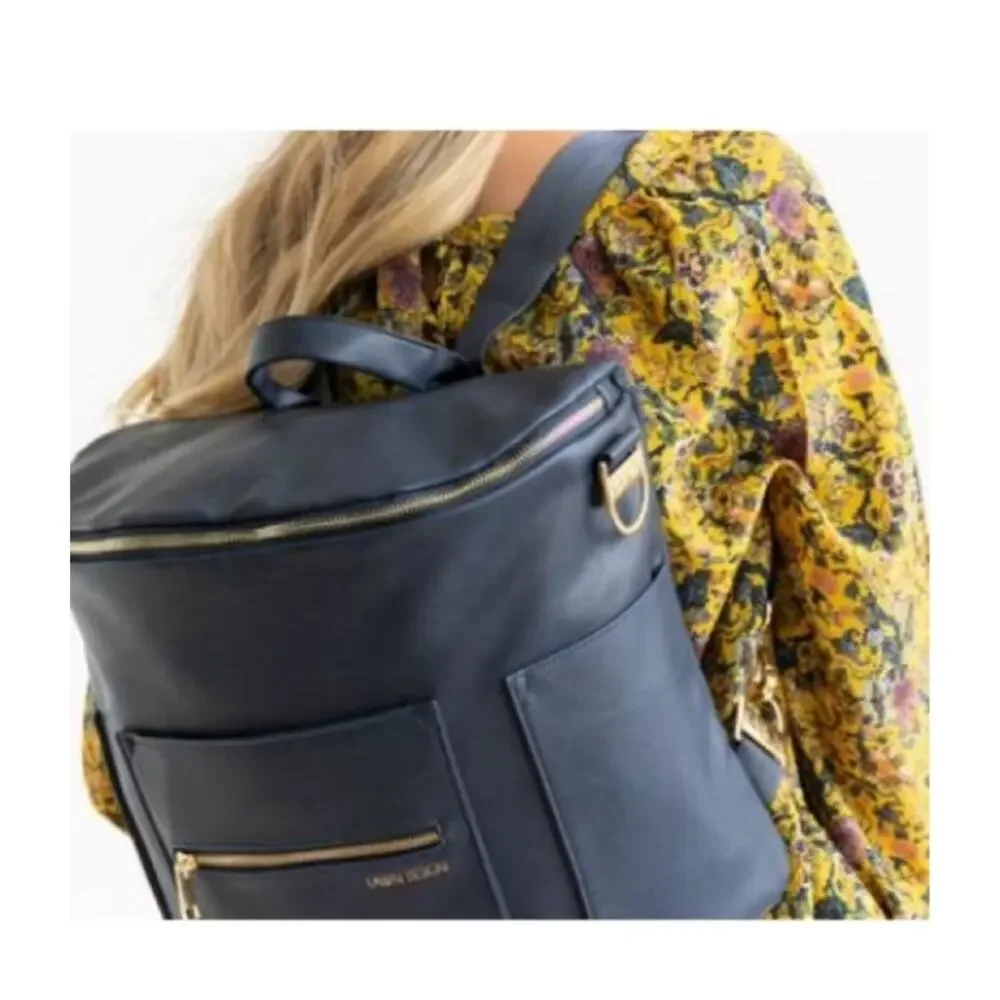 Fawn Design The Original Back Pack Diaper Bag Dark Blue